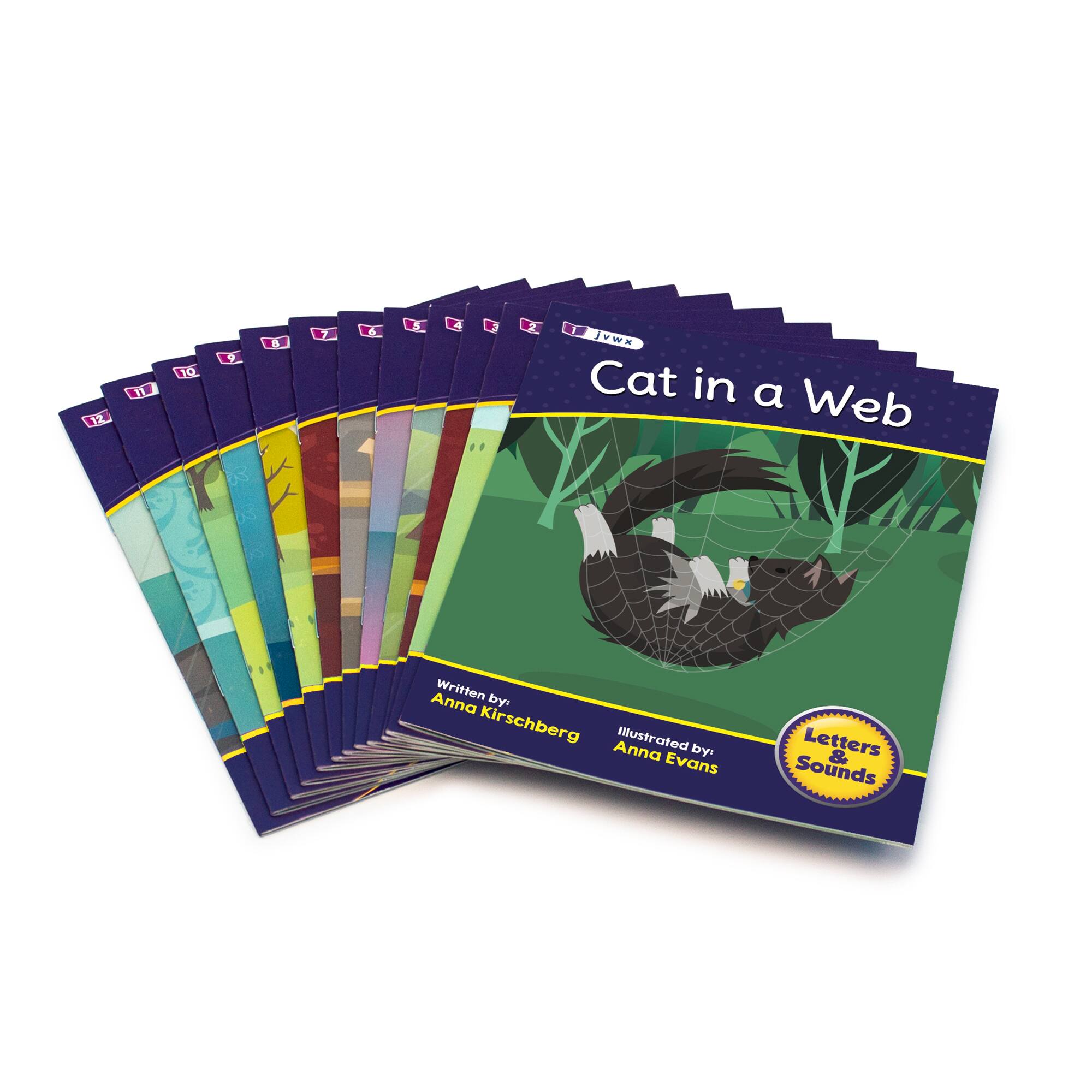 Junior Learning® Letters & Sounds Phase 3 Set 2 Fiction Educational Learning Set